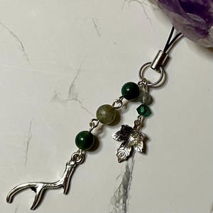 Cernunnos Devotional Bag/Phone Charm, Bag Charm, Purse Charm