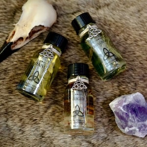 Celtic Gods Anointing Oils. Choose Your Deity. Multiple Size Options