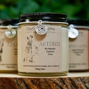 Greek Gods Devotional Candles. Choose Your Deity