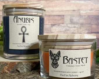Candele devozionali dedicate agli dei egizi. Scegli la tua divinità