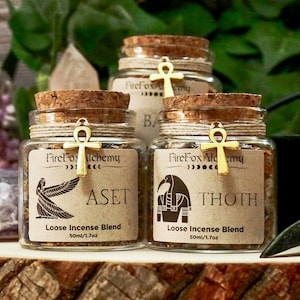 Egyptian Gods Loose Incense. Choose Your Blend
