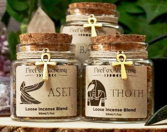 Egyptian Gods Loose Incense. Choose Your Blend