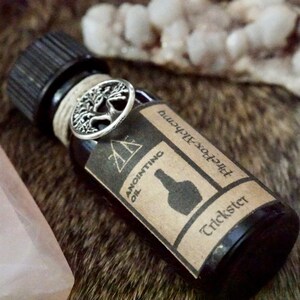 TRICKSTER: Ritual Oil for Loki, Norse God of Mischief and Fire image 2