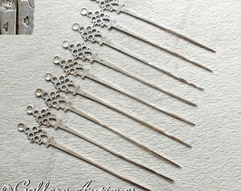 Antique Hair Pins Etsy