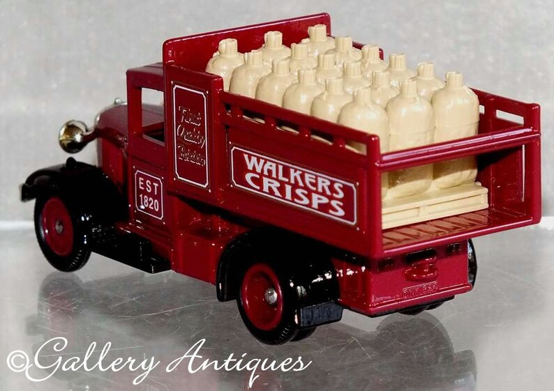 Vintage Lledo Walkers Crisps DieCast Model of 1930 Ford Stake Etsy