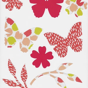 Farfalla, Digital Butterfly Die Cuts, Digital Scrapbooking, Die Cuts