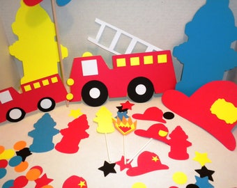 Fireman Theme Party Decoration Package