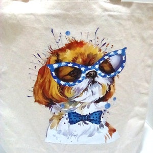 Tote Bag, Dog Tote Bag, Canvas Tote Bag,Bags, Purses,Totes, Tote, Shopping Bag, Shopping Tote