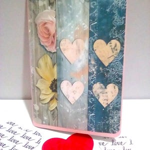 Heart Notepad, Notepads, Notebook, Writing Pad - Etsy