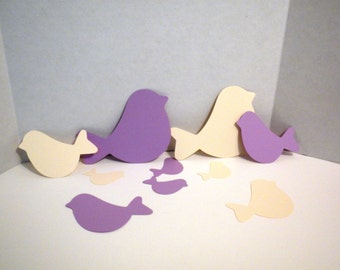 Die Cut Cardstock Lovebirds – Scrapbook & Bulletin Board Embellishments