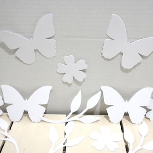 Butterfly, DIY Butterfly Die Cut, Flower Die Cut, Flowers, Butterflies, Scrapbooking, Scrapbook Kit, Die Cuts, Cardmaking, Junk Journal