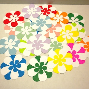 Flower Die Cut, Scrapbook Flowers,Die Cuts, Embellishments, Flower Embellishment