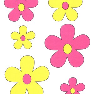 Digital Flower Clipart-ClipArt, Clipart, Digital ClipArt, Digital Flower ClipArt, Scrapbook ClipArt