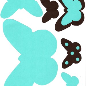 Butterfly, Digital Butterfly and Flower ClipArt,, Instant Download, Digital Paper,Digital Scrapbook Paper, Digital Paper,  Scrapbook Paper