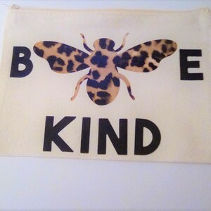 Cosmetic Bag, Be Kind Cosmetic, For Mom, Gift For Her, Make-up Bag, Bridesmaid Gift Bag, Teacher Bag, Gift For Teacher