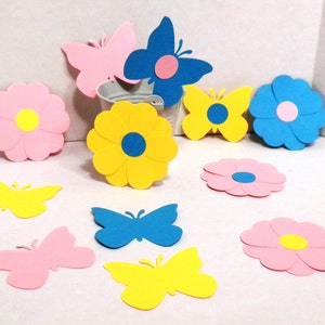 Die Cut Flowers - Flowers, Die Cuts, Scrapbooking, Embellishments, Flower Die Cuts
