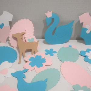 Baby Girl Scrapbook Die Cuts, Scrapbook Embellishments, Baby Girl Scrapbook, Scrapbook Album, Baby Girl