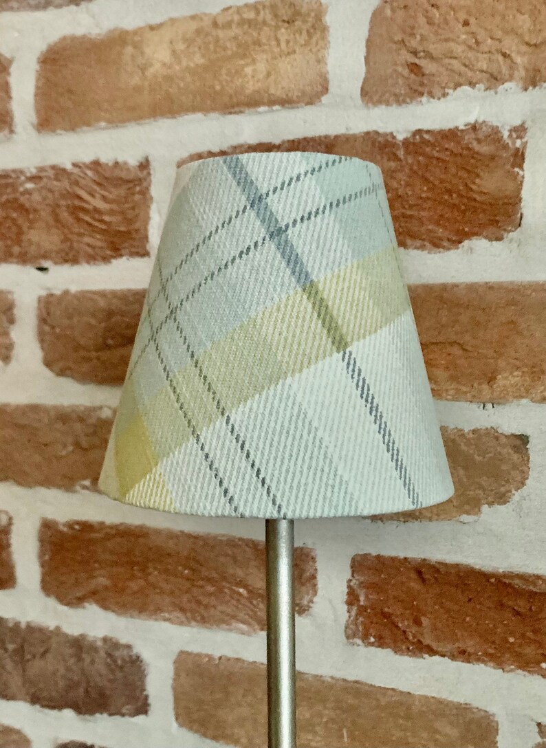 Tartan Candle Clip Lampshades Etsy UK