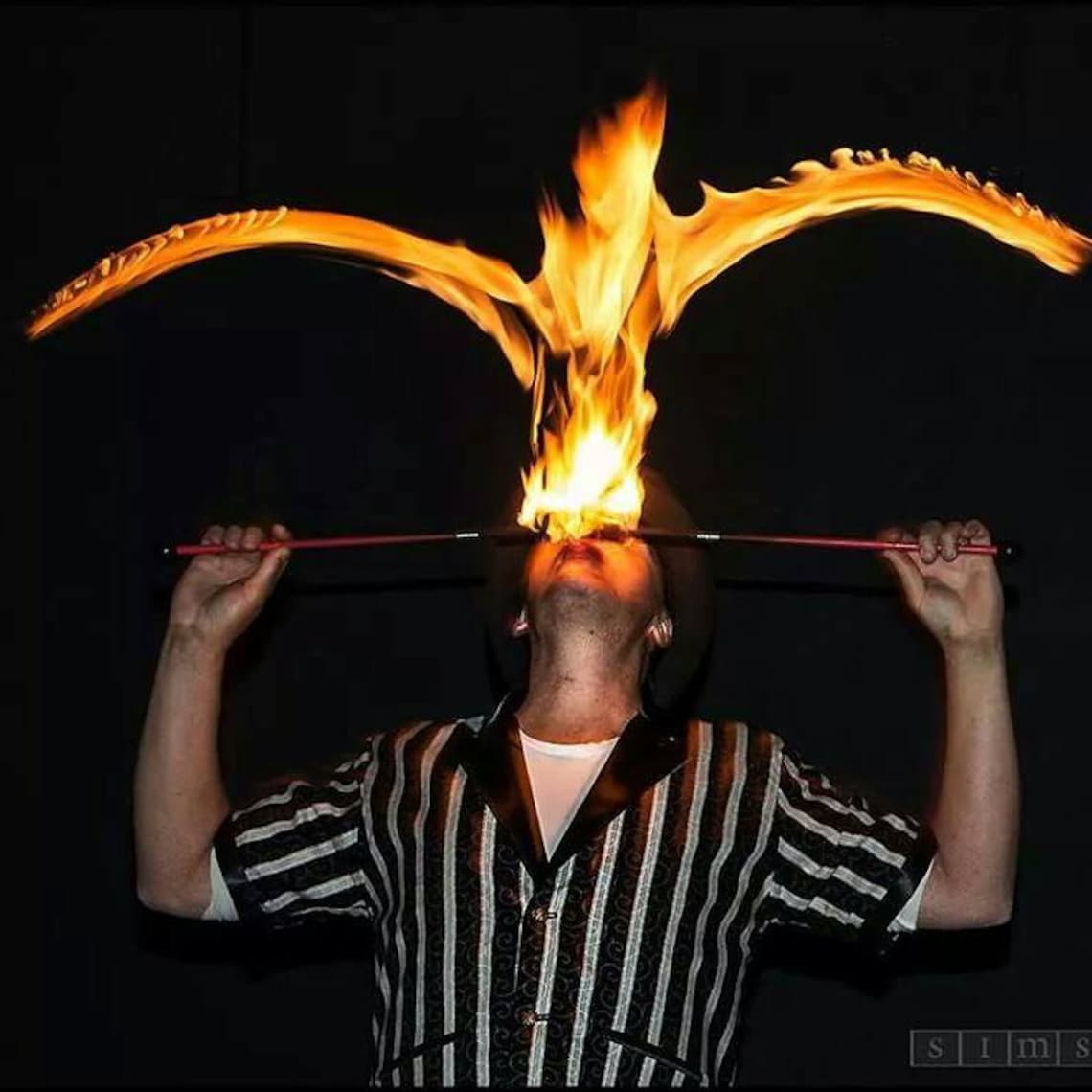 Pair of handmade fire eating torches | Etsy