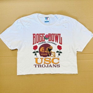 USC Trojans Rose Bowl White Crop