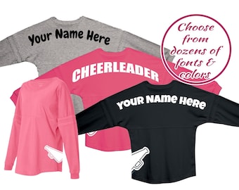 Cheerleading Shirt | Cheer Pom Pom Jersey | Cheerleader Gifts