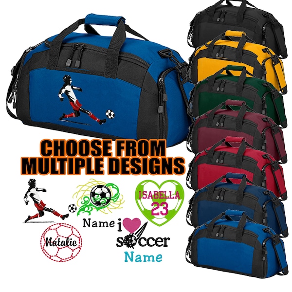Personalized Soccer Duffel Bag | Custom Soccer Gym Bag | Soccer Team Bags | Soccer Player Gift