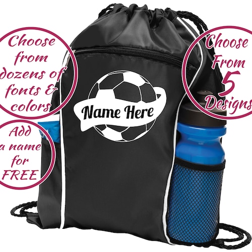 personalized nike soccer bags