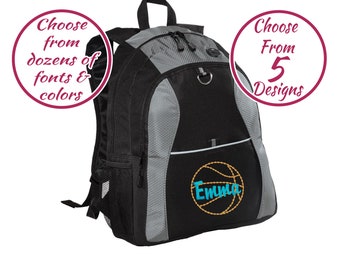 basketball themed backpacks
