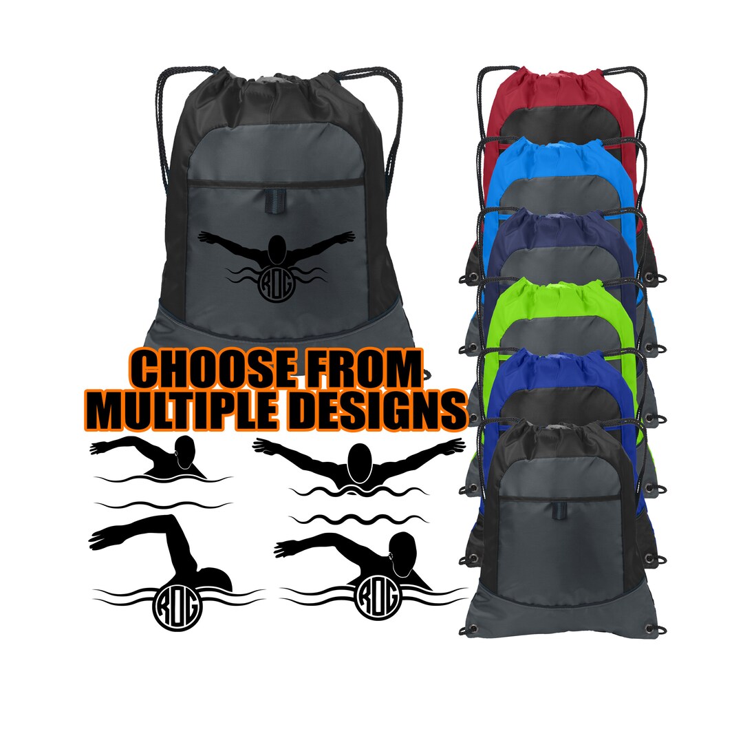 Bobble Art Drawstring / Swimming Bag - Woodland main image 1