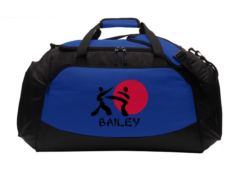 Duffel Bag Personalized Martial Arts Judo Karate Taekwondo BJJ Etsy