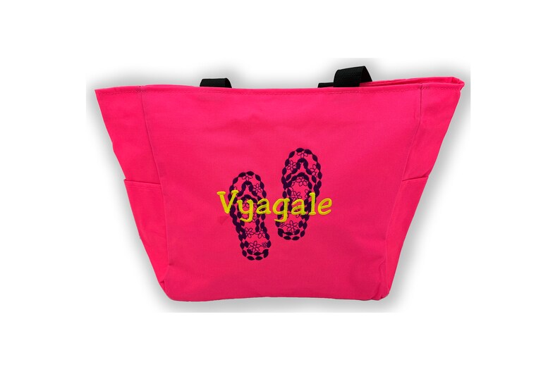 Personalized Flip Flops Shoulder Bag with FREE Personalization /& FREE SHIPPING BG410