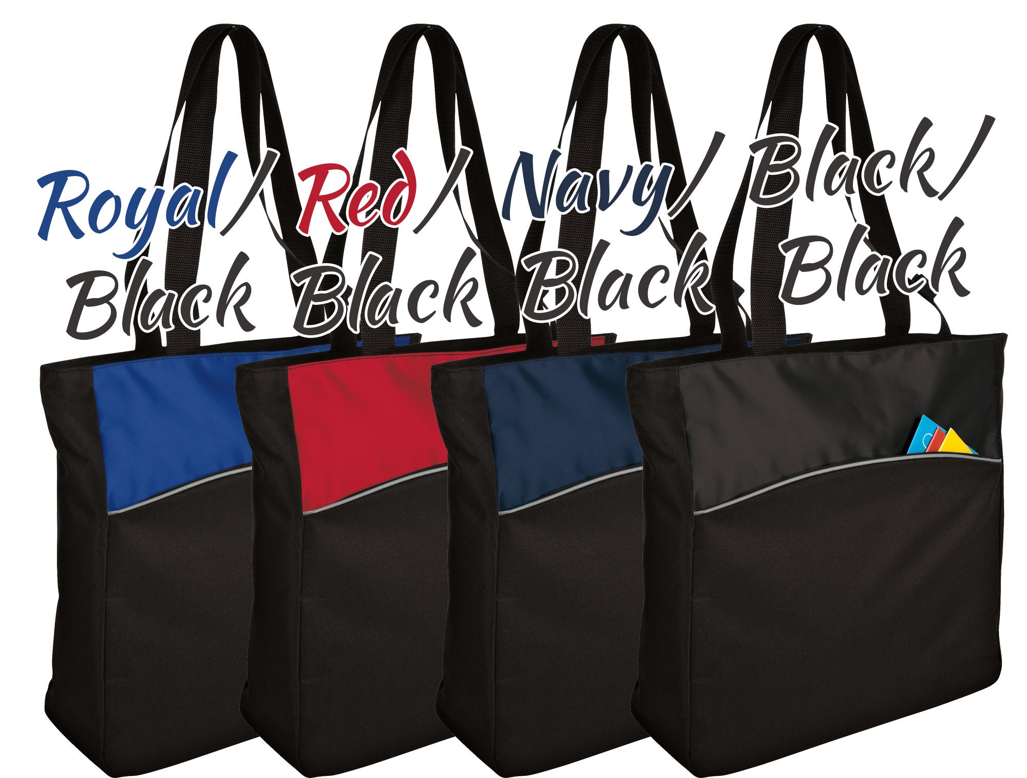 Personalized Lacrosse Tote Bag with Zipper Custom Lacrosse Etsy