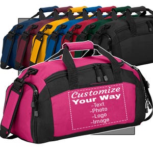 Custom gym bags with logo hotsell