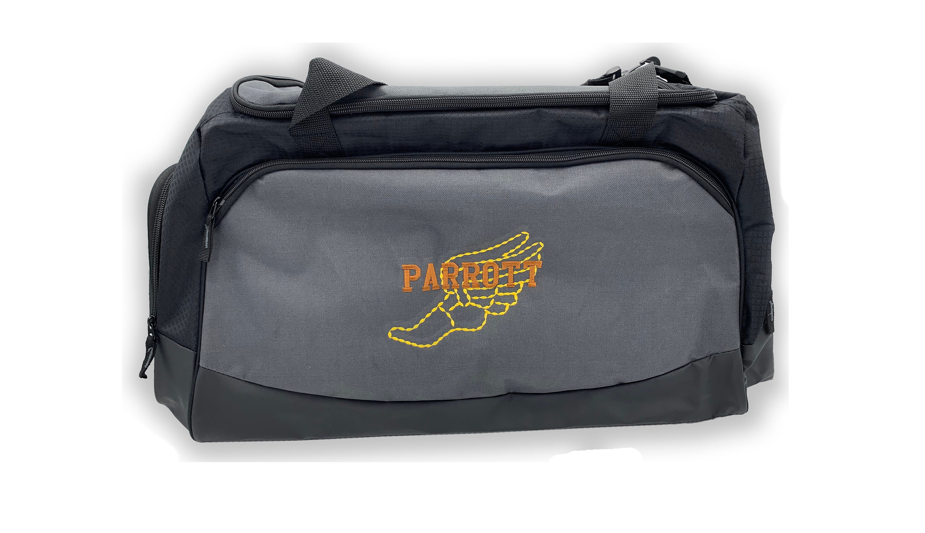 Lime Shock//Black Personalized Paw Gym Bag all about me company Medium Active Duffel Bag