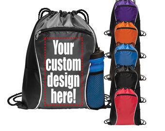 Personalized Drawstring Cinch Bag