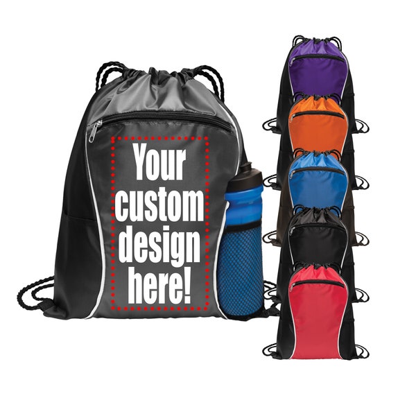 Personalized Drawstring Cinch Bag