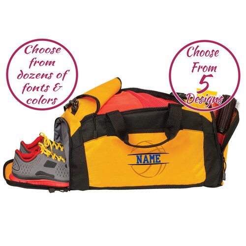 Personalized Basketball Drawstring Bag Custom Basketball Etsy