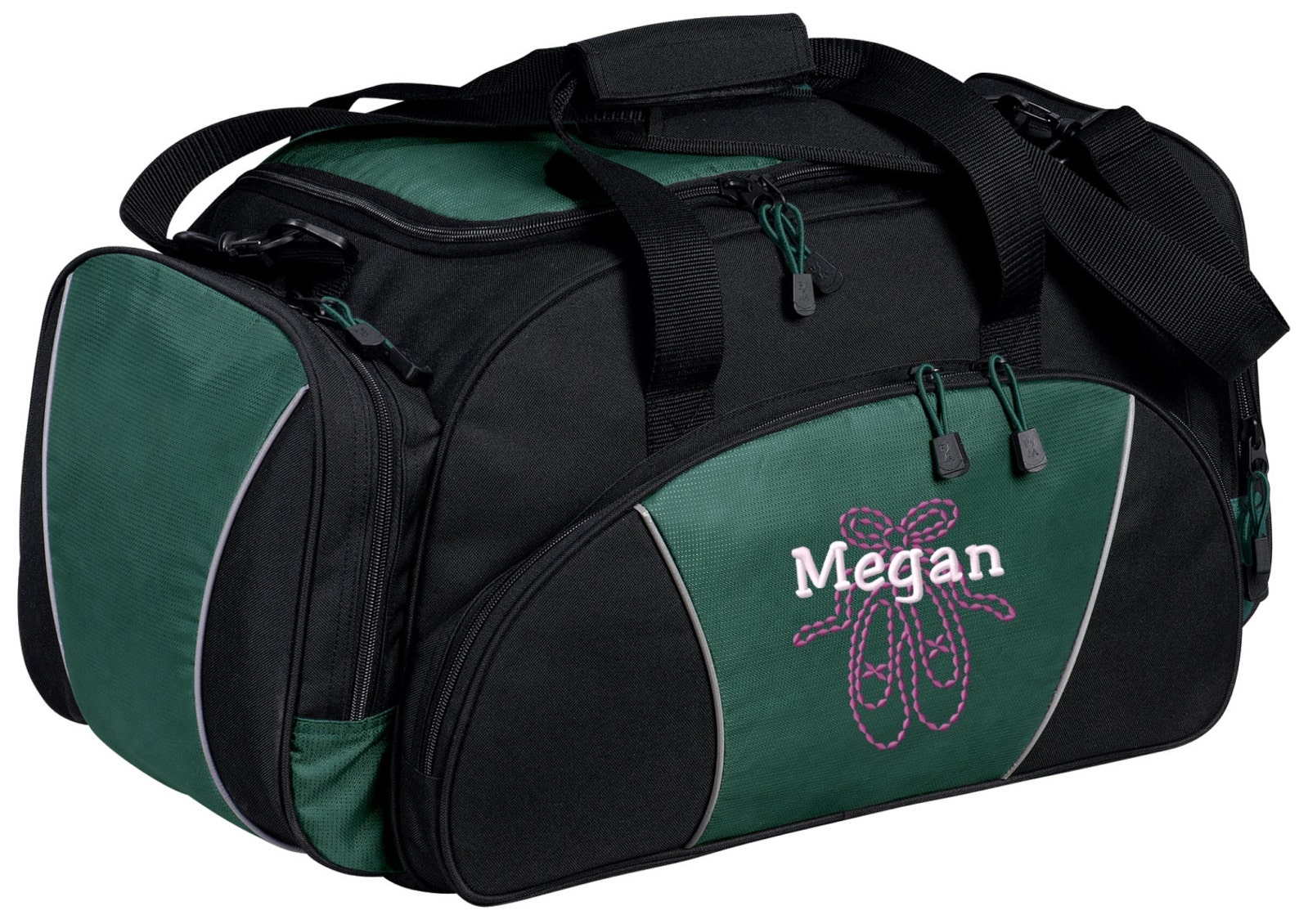 personalized ballet shoes metro gym sport duffel bag with free personalization & free shipping bg91