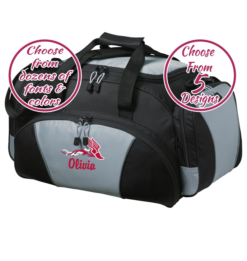 Personalized Track and Field Duffel Bag Customized Track Etsy