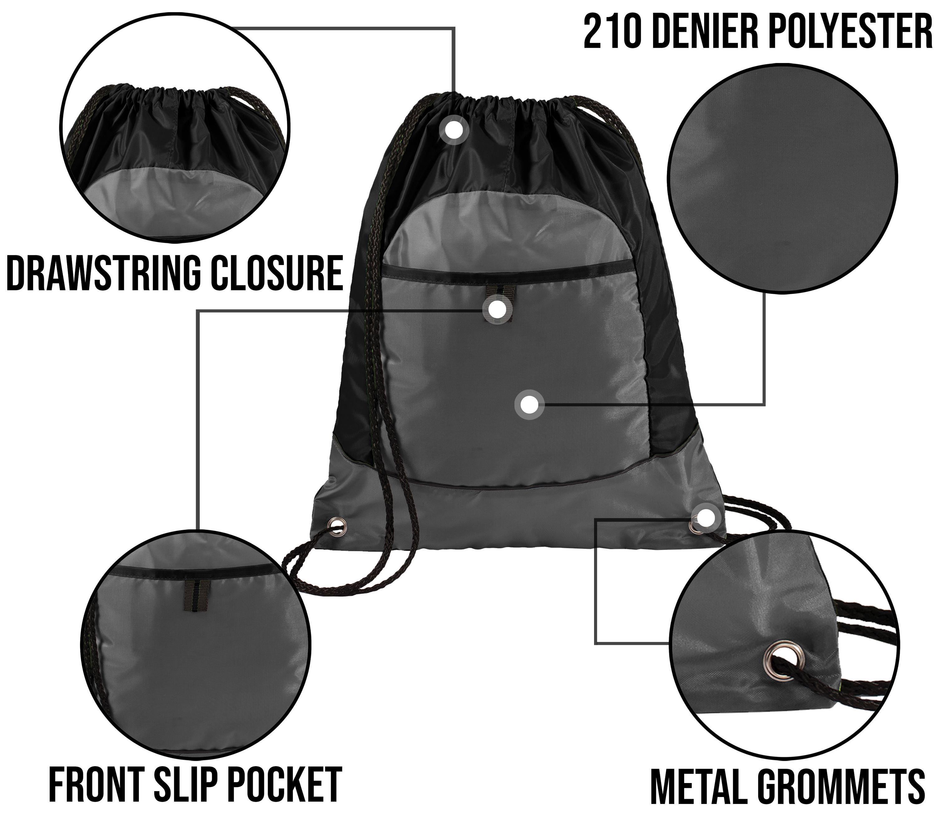 Personalized Track and Field & Cross Country Drawstring Backpack ...