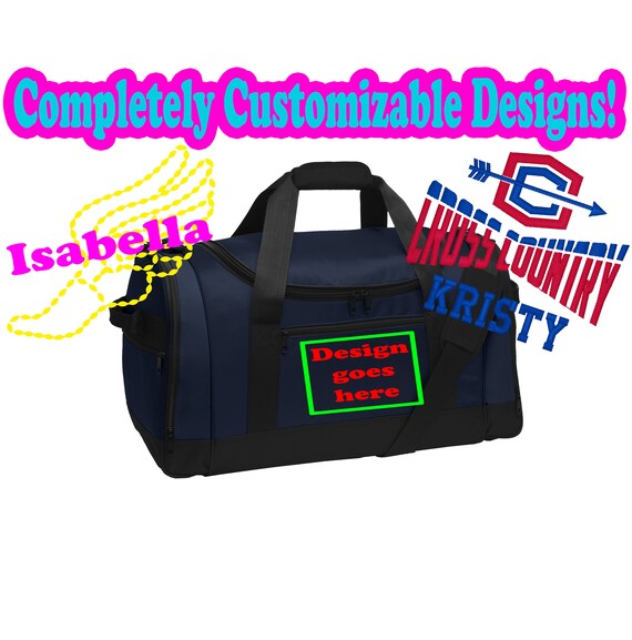 track and field duffle bag