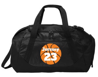 Personalized Basketball Team Duffel Bag | Customized Basketball Bag | Basketball Team Bags | Basketball Gift