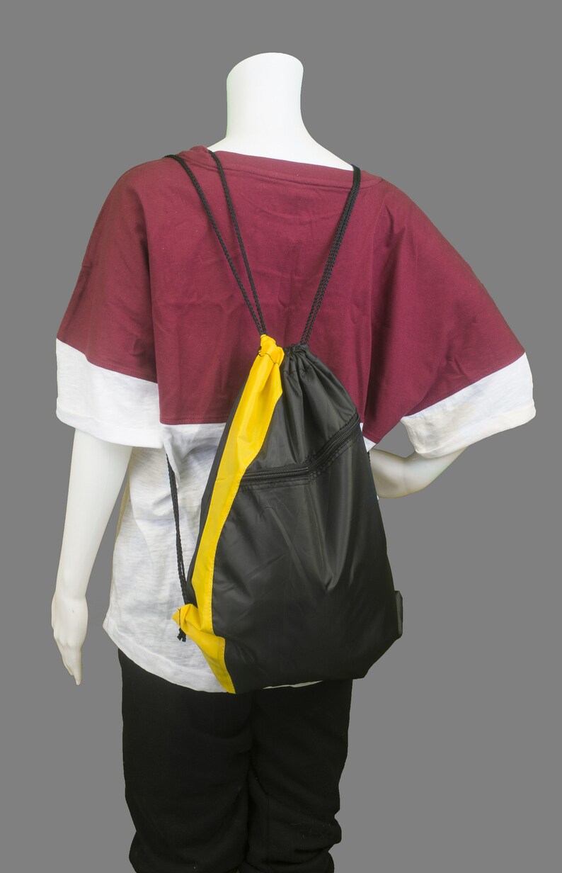 Personalized Anchor Drawstring Colorblock Cinch Pack Sackpack with FREE Personalization /& FREE SHIPPING BG80