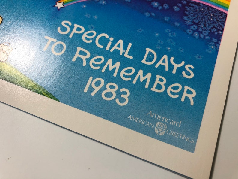 Vintage Ziggy Calendar 1983 Date Book Special Days to - Etsy
