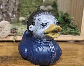 Versión en resina de un pato de goma "Michael" para un determinado vehículo todoterreno, Myers Duck