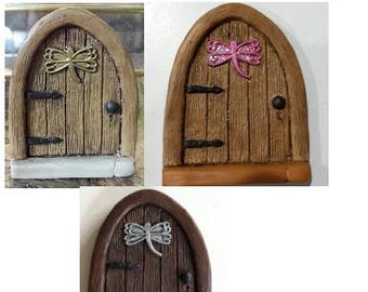 Fairy door, Gnome door, mouse door for Miniature Fairy Gardens