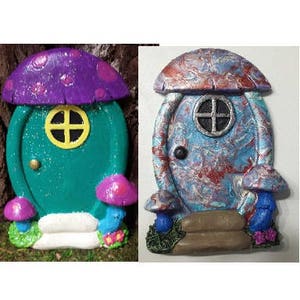 Fairy Door/ Gnome door For fairy gardens image 1