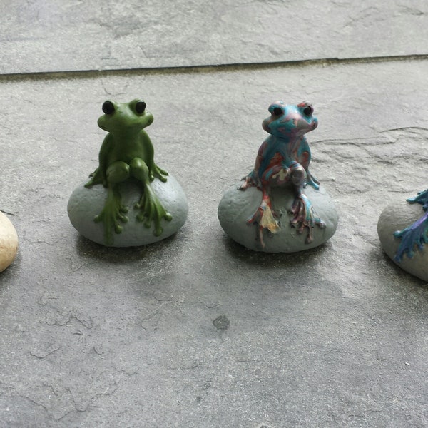 Frog statue