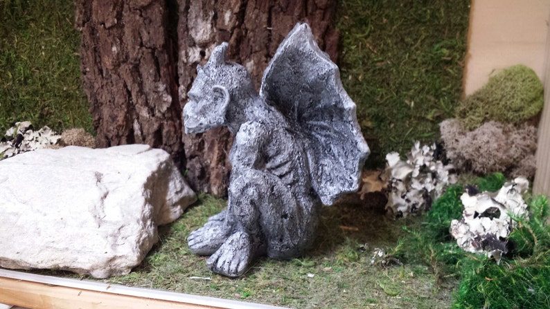 gargoyle statue, Gothic statue, Garden statue imagem 4