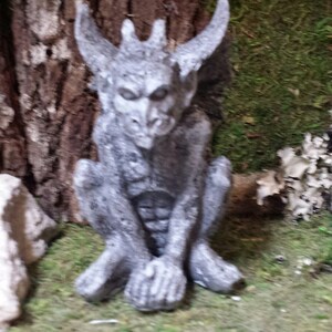 gargoyle statue, Gothic statue, Garden statue Grey